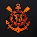 Camisa Corinthians III 25/26 - Jogador Masculina - Preta com Laranja