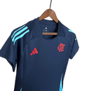 Camisa Flamengo Treino Azul Escuro 25/26 - Versão Feminina