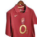 Camisa Arsenal Home 05/06 Retrô - Vinho