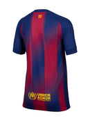 Camisa Barcelona Feminina Home 25/26 - Azul e Vermelha