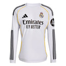 Camisa Real Madrid Home 25/26 Manga Longa - Branca