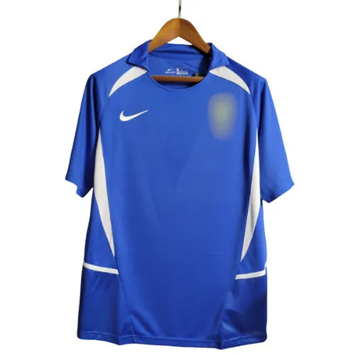 Camisa Brasil Away 2002 Retrô - Azul