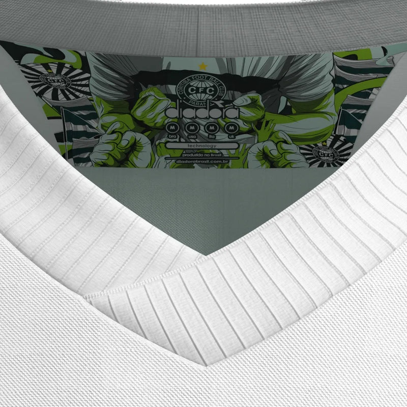 Camisa Coritiba Away 24/25 - Branca e Verde