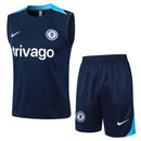 Conjunto Chelsea Treino Regata 24/25 - Azul Escuro