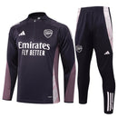 Conjunto Agasalho Treino Arsenal 24/25 - Roxo Escuro