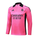 Conjunto Agasalho Treino Real Madrid 24/25 - Rosa