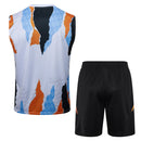 Conjunto Real Madrid Treino Regata 24/25 - Branco