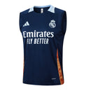 Conjunto Real Madrid Treino Regata 24/25 - Azul Escuro