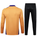 Conjunto Agasalho Treino Real Madrid 24/25 - Laranja