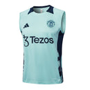 Conjunto Manchester United Treino Regata 24/25 - Azul Turquesa