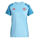 Camisa Flamengo Treino Azul Claro 25/26 - Versão Feminina