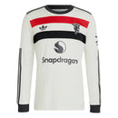 Camisa Manchester United Third 24/25 Manga Longa - Branca