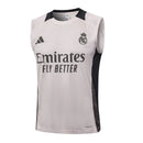 Conjunto Real Madrid Treino Regata 24/25 - Cinza Claro