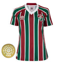 Camisa Fluminense Feminina Home 25/26 - Vinho e Verde